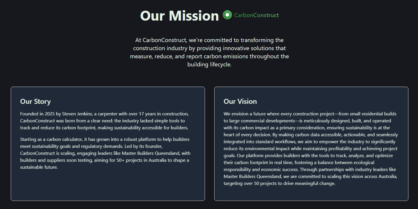 Carbon Reduction Strategies